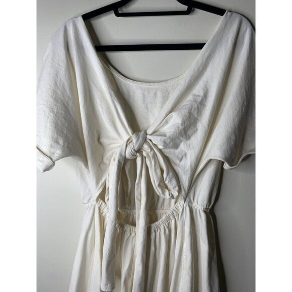 Free People FP Beach White Sorrento Midi Dress Size Small NEW - Picture 7 of 8